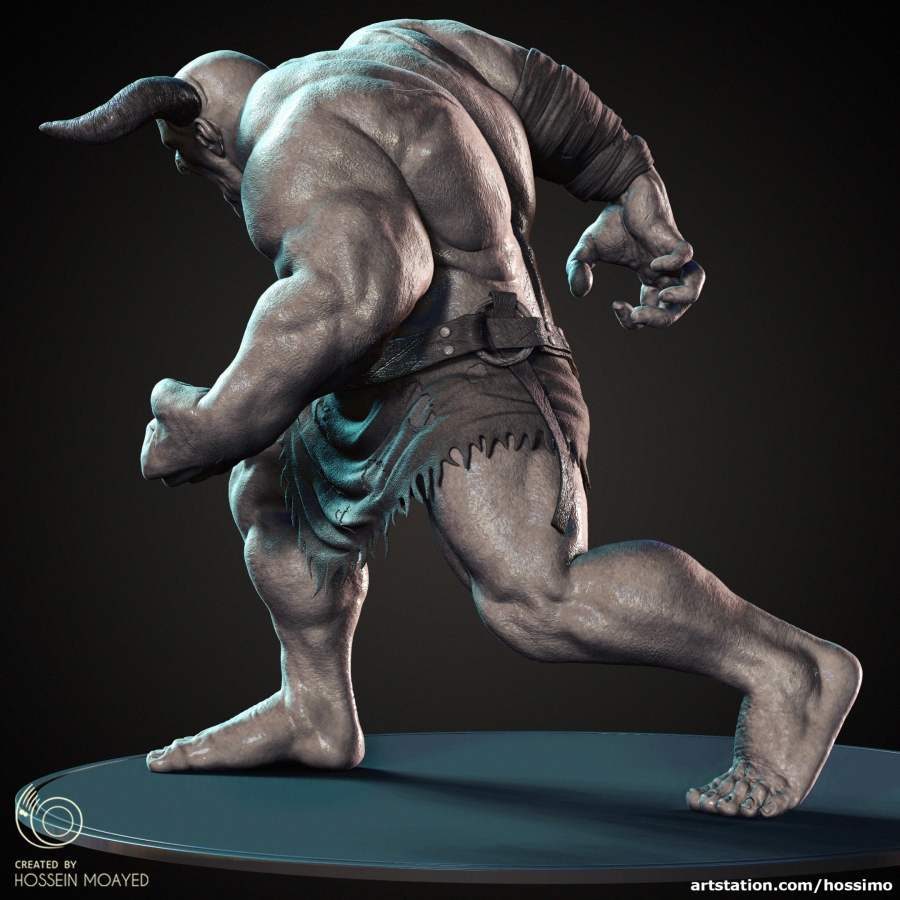 Minotaur T pose - Download Free 3D model by matisosanimation  (@matisosanimation) [040b9d3]